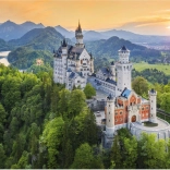 Tavaszi Neuschwanstein puzzle 1000 darabbal