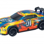 Versenyautó fény- és hangeffektekkel, 19,5 cm