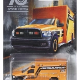 Fém matchbox autó 70. évfordulós kiadás nyitható részekkel