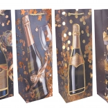 Ajándéktáska palackhoz M 35 × 12 × 9 cm – egész éves