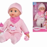 Laura baba palackal és hangokkal