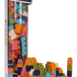 Puha építőkockák – 100 darabos készlet