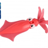 Felhúzható tintahal gyermekek számára - műanyag vízi játék 15 cm