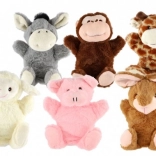 Plüss állat báb - 1db