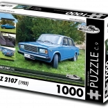 Puzzle RETRO-AUTA VAZ 2107 (1988) – 1000 darab