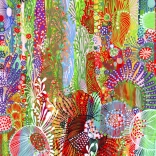 ENJOY Puzzle Virágos Függöny 1000 darab