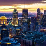 Montreál éjszaka kirakó, 1000 darab