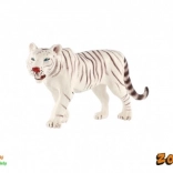 Fehér tigris – valósághű műanyag figura, 14 cm