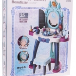 Gyerek fésülködőasztal fényekkel és hangokkal + kiegészítők