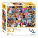 Kép puzzle csempe 500 darabos Brain Tree