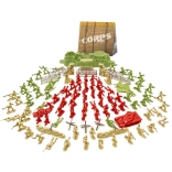 Katonák figura szett 105 db