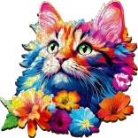 Fa puzzle Macska 200 darabos