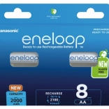 Eneloop AA akkumulátorok 2000 mAh 8 db