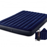 Felfújható kétszemélyes matrac 203 × 152 cm párnákkal INTEX Velour