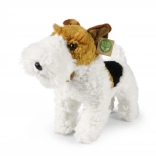 Plüss foxterrier kutya – Dásenka, 30 cm