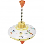 Kis fém pörgettyű VILAC – fehér