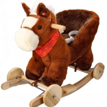 Hintaló kerekekkel és üléssel