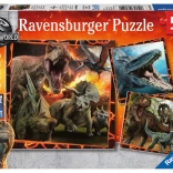 Ravensburger puzzle JURASSIC WORLD: Fallen Kingdom 3×49 darab