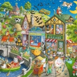 Puzzle Mother Gooseville 1000 darabos Ravensburger által