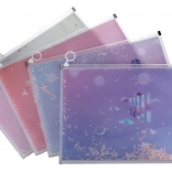 Dokumentumtartó mappa cipzárral 33 × 24,5 cm