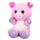 Plüss malacka 24 cm – ülő