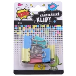 Irodai gemkapcsok 25 mm, 6 db