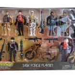 Nagy STARX katonai készlet motorkerékpárral