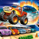 Puzzle 40 Maxi Ugráló Monster Truck
