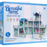 3 szintes babaház Gyerekjáték