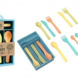 Bioplasztikus evőeszközkészlet