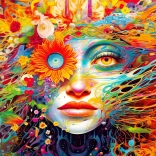 Merész múzsa kirakós 1000 darabos