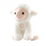 Hangot adó plüss bárány 22 cm