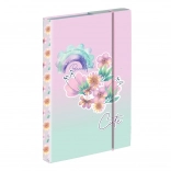 A4 virágos füzetdoboz