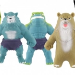 Nyújtható stresszoldó szörny homokkal töltve