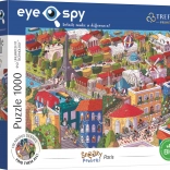 Puzzle Trefl Eye-Spy Sneaky Peekers Párizs 1000 darab