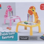 Rajz projektor zsiráf