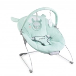 Vibrációs babaülő MoMi GLOSSY lámával és dallamokkal