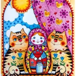 Puzzle Matryoshka 500 darab ANATOLIAN