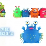 Antistressz labda Szörnyeteg fénnyel