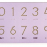 Cserélhető panel számokkal 60 × 40 cm