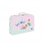 Kis virágos bőrönd 34 cm