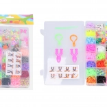 Varázslatos fonható gumiszalagok gyöngyökkel - Nagy mix