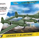 LOCKHEED P-38 Lightning repülőgép-építőkészlet – 332 elem