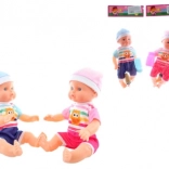 Pisilő baba 30 cm, kiegészítőkkel