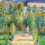 art puzzle museum series: művész kertje vetheuilben 1000 darab