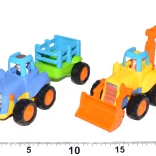 Lendkerekes traktor vagy markoló, 16 cm