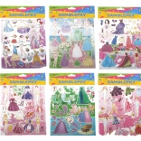 Lányos motívumú matricák – vegyes változat