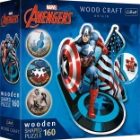 fa puzzle MARVEL Heroes 160 darab