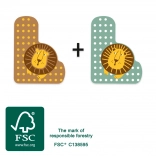 small foot Fa betű L gyerekeknek