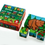 Kubus kockák Első Állataim Fa